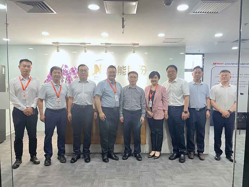 Party Secretary Xian Rongsheng led a team to visit Brilliant Shares to discuss the development of the low - altitude economy in Bazhong